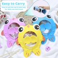 thumbnail image 5 of Jinsinto 3pcs Baby Shower Cap, Adjustable Shampoo Shield Hat Soft Waterproof Hair Washing, 5 of 5