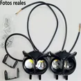 thumbnail image 2 of Un Par Luces Led Para Faros Motos Luz Auxiliares Lupa Autos, 2 of 8