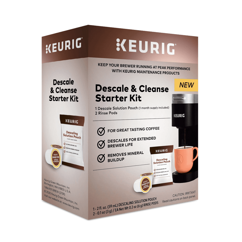 Keurig Descale and Cleanse Starter Kit