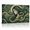 A, variant on XaaKee Canvas Wall Art Mystical Woman Portrait and Pointillism Emerald Gold Serpent Modern Abstract Art Prints Inner Framed 18*12Inch