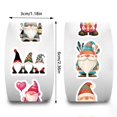 thumbnail image 3 of Christmas Stickers Holiday Decorations Dwarf Stickers Self Paste Labels Decorative Envelopes Sealing Stickers 500 Sheets Per Roll, 3 of 7