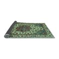 thumbnail image 2 of Ahgly Company Indoor Rectangle Abstract Light Blue Modern Area Rugs, 2' x 3', 2 of 4