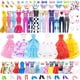thumbnail image 1 of Kit de diseño de moda para ropa y accesorios para muñecas, 75 piezas, 1 of 7