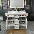 thumbnail image 5 of Eviva Epic Transitional White Bathroom Vanity, 5 of 8