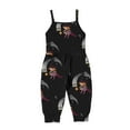 thumbnail image 4 of Coerni Halloween Rompers Baby Backless Strap Slouch Jumpsuit for Toddler Girls Cute Harem Halter Romper Pants with Pockets, 4 of 4