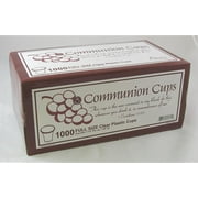 SWANSON CHRISTIAN PRODUCTS Swanson Communion Cups Clear 1 3/8 1000 CT