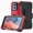 Red, variant on Starshop Motorola G 2026 Case Phone Cover Shockproof Holster With Glass Screen - Black