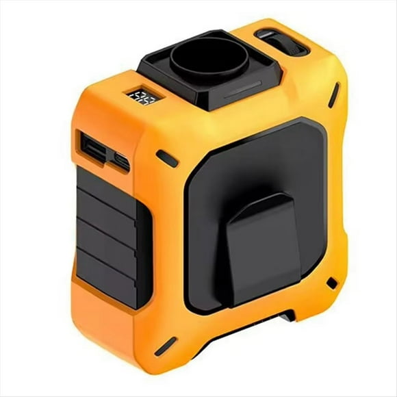 Ventilador de Cintura Portátil y con Batería de Alta Capacidad y Múltiples Opciones de Velocidad para Combatir el del Exterior.