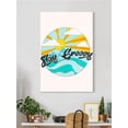 thumbnail image 2 of Stay Groovy 20x30 Canvas -Image by Shutterstock,, 2 of 3