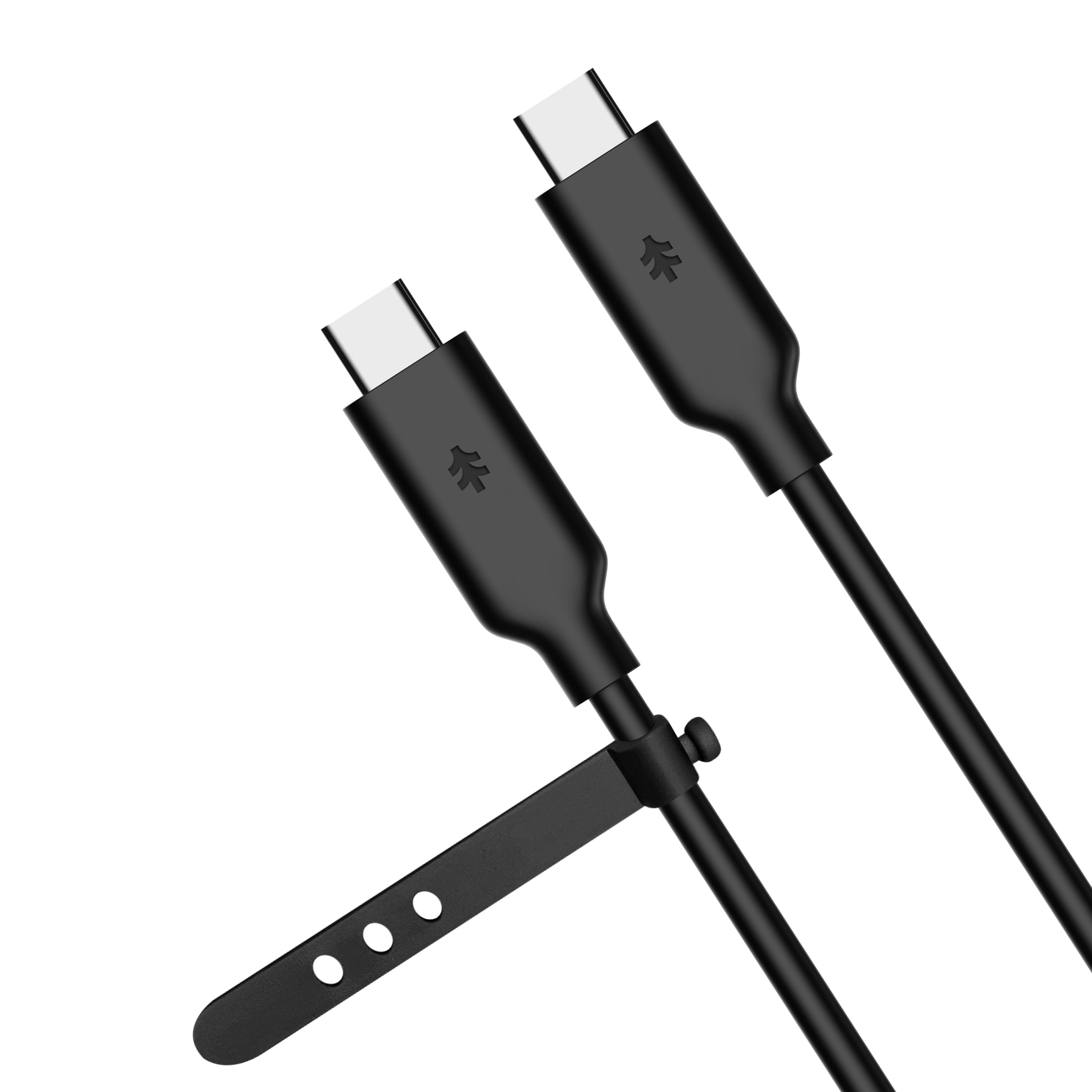 Swiss Tech Kabel S100 3 ft 100W Soft Touch USB-C to USB-C Charging Cable