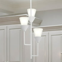 Luxury Cottagecore Pendant, White Plaster, UHP5046