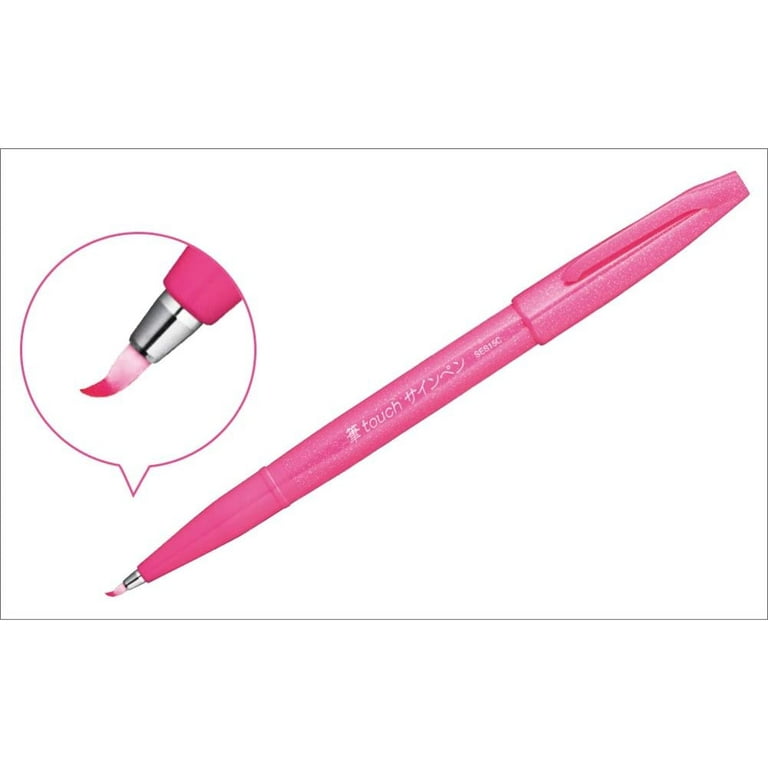 Bungalow Traditie Droogte Pentel Fude Touch Sign Pen, Gray, Felt Pen Like Brush Stroke (Ses15c-N) -  Walmart.com