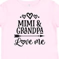 thumbnail image 4 of Inktastic Mimi and Grandpa Love Me Girls Baby T-Shirt, 4 of 5