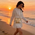 thumbnail image 6 of YiJuHui Sequined Crossbody Bag for Women, Glitter Evening Clutch Purse with Chain Strap, Sparkly Shoulder Bag for Party, Wedding, Prom, Night Out, Festive Accessory, 6 of 6