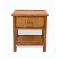 thumbnail image 4 of Night Table w/ 1 Drawer Natural Rattan Handmade, 4 of 4