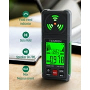 TESMEN 3 in 1 EMF Reader with LCD Screen, Alarm and Backlight - Portable Electronic Magnetic Field Radiation Meter for Home, Office and Paranormal Use