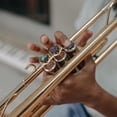 thumbnail image 1 of BESTYASH Copper Trumpet Button Buckle Snap Press Cover Musical Instrument Tool Golden Finish, 1 of 6