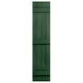 thumbnail image 6 of Alpha Shutters Exterior Vinyl 4 Board N Batten Closed Shutter (Set of 2), 6 of 7
