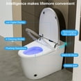 thumbnail image 5 of Smart Bidet Toilet with Heated Seat & Warm Air Dryer - Auto/Foot Flush, Adjustable Water Settings, Self-Cleaning Nozzle, Energy-Saving, 5 of 7