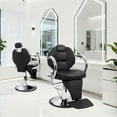 thumbnail image 2 of Garvee Chaise de Salon pour Coiffeur, Chaise de Salon Inclinable Pivotante à 360° avec Appuie-Tête Réglable, Pompe Hydraulique Robuste, 2 of 9