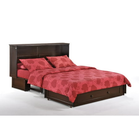 Night Day Furniture Queen Storage Cabinet Murphy Bed