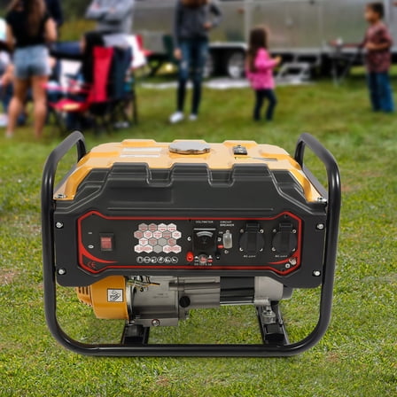 220V 4-Stroke Gasoline Generator Single Cylinder Portable Power Generator 6.5HP