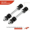 thumbnail image 5 of A-Premium 8Pcs Front Upper Control Arm and Ball Joint Assembly Sway Bar Link Stabilizer link Tie Rod End Compatible with Ford F-150 1997-2003 F-250 1997-1999 Expedition Lincoln Navigator Blackwood, 5 of 9