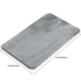 thumbnail image 3 of Bath Mat, Non-Slip Absorbent Microfiber Rug for Bathroom, Machine Washable Floor Mat, Soft Rubber Backing, Living Room Kitchen Bedroom Carpet, 3 of 9
