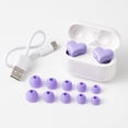 thumbnail image 3 of Heart Shape Wireless Bluetooth Headphones In-Ear Waterproof Wireless Bluetooth Noise Canceling Headphones Gift For Women, 3 of 4