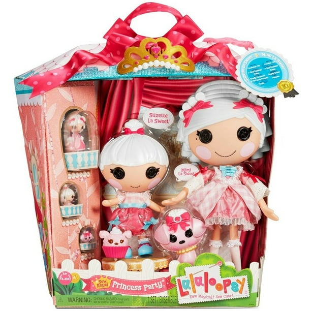Lalaloopsy Sew Royal Princess Party Doll Set (Suzette La Sweet & Mimi