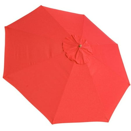13 Ft 8 Rib Patio Replacement Outdoor Umbrella Top Sun Shade Canopy 13 Ft 8 Rib Patio Replacement Outdoor Umbrella Top Sun Shade Canopy Red Oversized