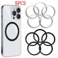 thumbnail image 2 of Soporte magnético Universal para teléfono de coche, placa magnética de Metal, anillo, cargador inalámbrico Magsafe, pegatina de hoja de hierro, accesorios para coche, 5 piezas, 2 of 4