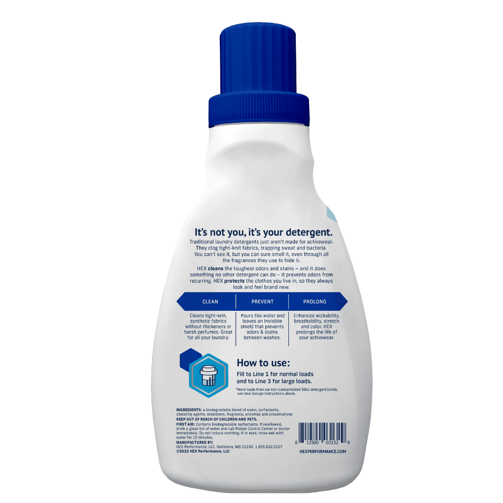 HEX Performance Fresh & Clean Scent Detergent, 50 loads - image 2 of 6