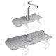 thumbnail image 1 of Almohadilla de grifo de silicona fregadero de cocina almohadilla antisprash captura soporte de goteo de agua bandeja de esponja larga tapa de mesa utensilios de lavado baño 5 piezas, 1 of 5