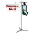 thumbnail image 4 of Econoco Rack For Retail Store - Heavy Duty Shopping Bag Rack, Retail Store Display Rack, Chrome Trade Show Rack, Display Rack for Store, 4 of 4