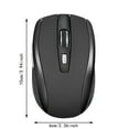 thumbnail image 3 of LBECLEY M331 2.4 Wireless Gaming Usb Receiver Pro Gamer for Pc Laptop Desktop G Pro Wireless Computer Accessories Gaming Accessories for Pc Setup B One Size, 3 of 4