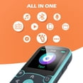 thumbnail image 2 of Reproductor MP3 AGPTEK A65 64GB con clip Bluetooth 5.3 Azul, 2 of 8