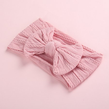 

2PCS Baby Nylon Headbands Hairbands Hair Bow Elastics for Baby Girls Newborn Infant Toddlers Kids
