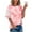 Red, variant on Women's Tie Dye Print Shirt, Women Gradient Graphic Short Sleeve T-Shirt, Summer Casual Loose Crew Neck Colorful Tee Tops, Plus Size Basic Tee Tops Blouse (S-5XL)