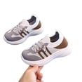 thumbnail image 4 of Kids Shoes, Girls Tennis Shoes, Kids Sneakers, Toddler Shoes Boys Girls Walking Shoes Toddler Slip On Shoes Wide Kids Tennis Shoes Lightweight Toddler Shoes Baby Sneakers, Gray US-8C/EU-24, 4 of 6