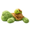 thumbnail image 3 of Chubby Sea Turtle Sea World Stuffed Animal Mother and Child Turtle Plush Doll Toy Chair Couth Sofa Decor, 3 of 4