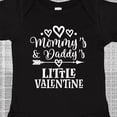 thumbnail image 4 of Inktastic Mommy and Daddy Little Valentine Boys or Girls Baby Bodysuit, 4 of 5