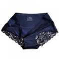 thumbnail image 6 of 1/6PCS Lace Underwear Ladies Ice Silk No Trace Luxury Lace Sexy A Single Medium Waist Trip, 6 of 8