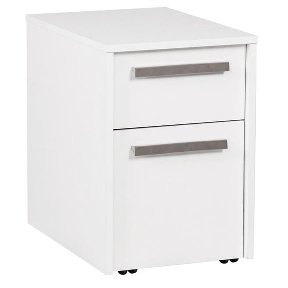Saint Birch Alaska Metal White File Cabinet