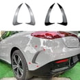 thumbnail image 2 of Rear Bumper Side Spoiler Trim For Mercedes-Benz EQE Class V295 EQE350 EQE500 53 AMG 2023-2025 Air Vent Splitter Cover Canards, 2 of 6