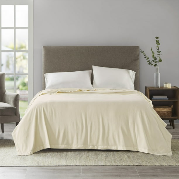 Comfort Classics Micro Fleece Knitted Soft Blanket Walmart Com