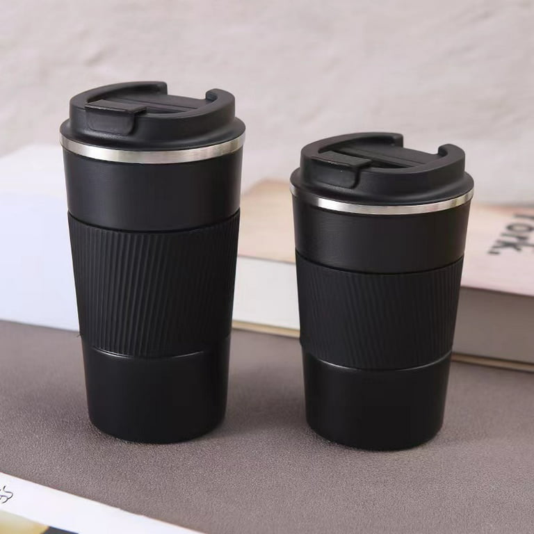 Coffee Mug 12oz - Insulated Coffee Travel Mug Spill Proof with Leakproof  Lid Vacuum Stainless Steel Thermos