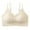 Beige, variant on Bigersell Wireless Bralette for Women Lace V-Neck Full-Coverage Bras Back Hook and Eye Bra Closure Ladies Push-up Padded Bras No Underwire Comfy Bra Everyday Wire-Free Sports Bras Beige M