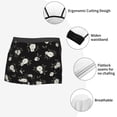 thumbnail image 3 of Gukieu Rose Flowers Print Men's Boxer Briefs, High Elastic Moisture Wicking Boxer Briefs Underwear-X-Large, 3 of 5