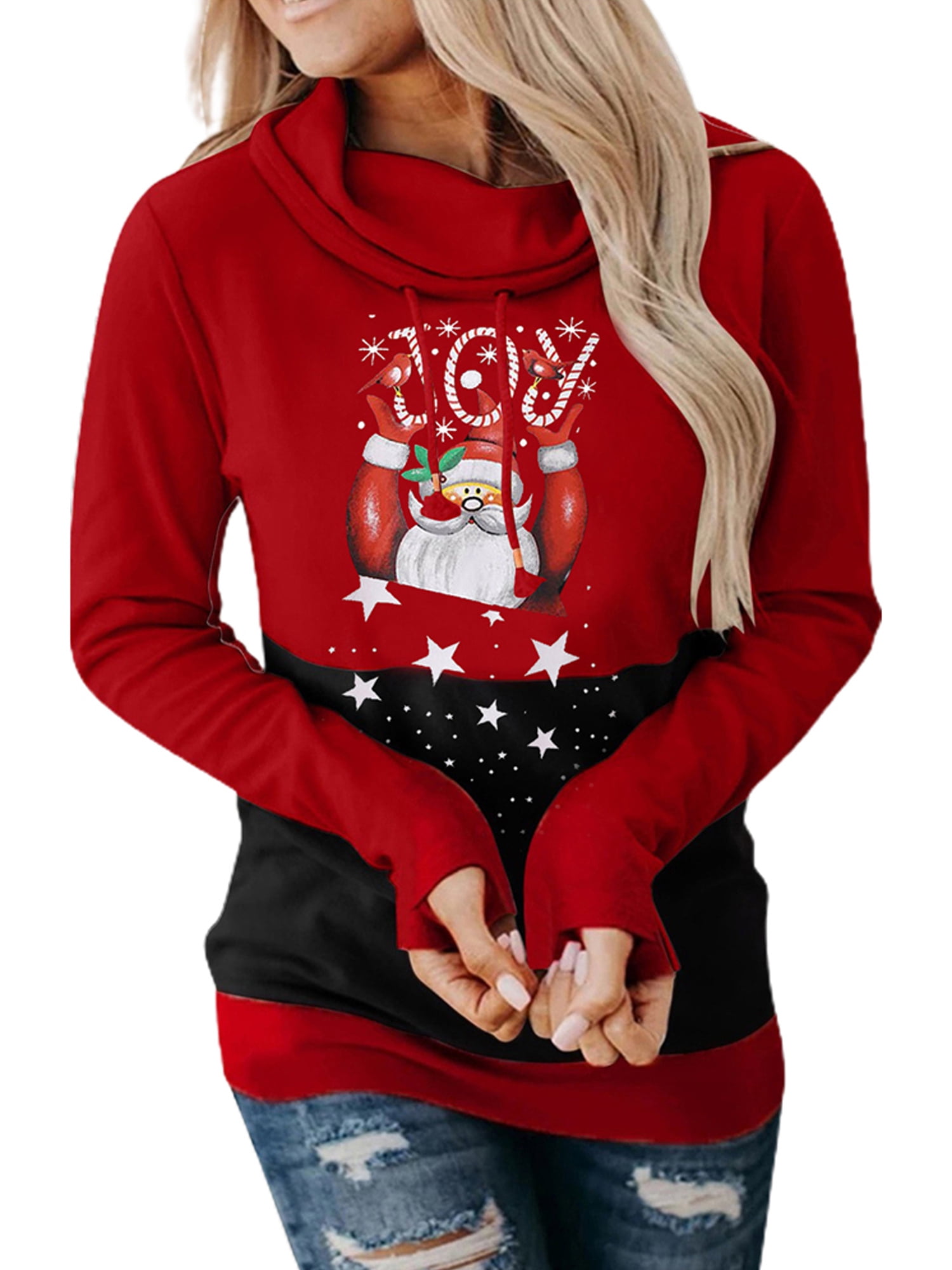Woolen Velvet Christmas Sweatshirt for 